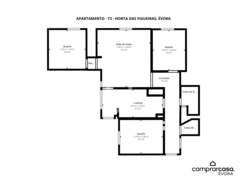 Apartamento T3 - Malagueira, �vora, �vora - Miniatura: 12/26