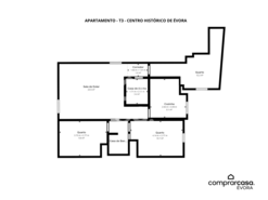 Apartamento T3 - �vora, �vora, �vora - Miniatura: 11/29
